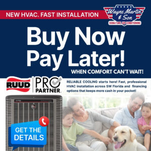 new hvac financing ruud pro partner cape coral ac services